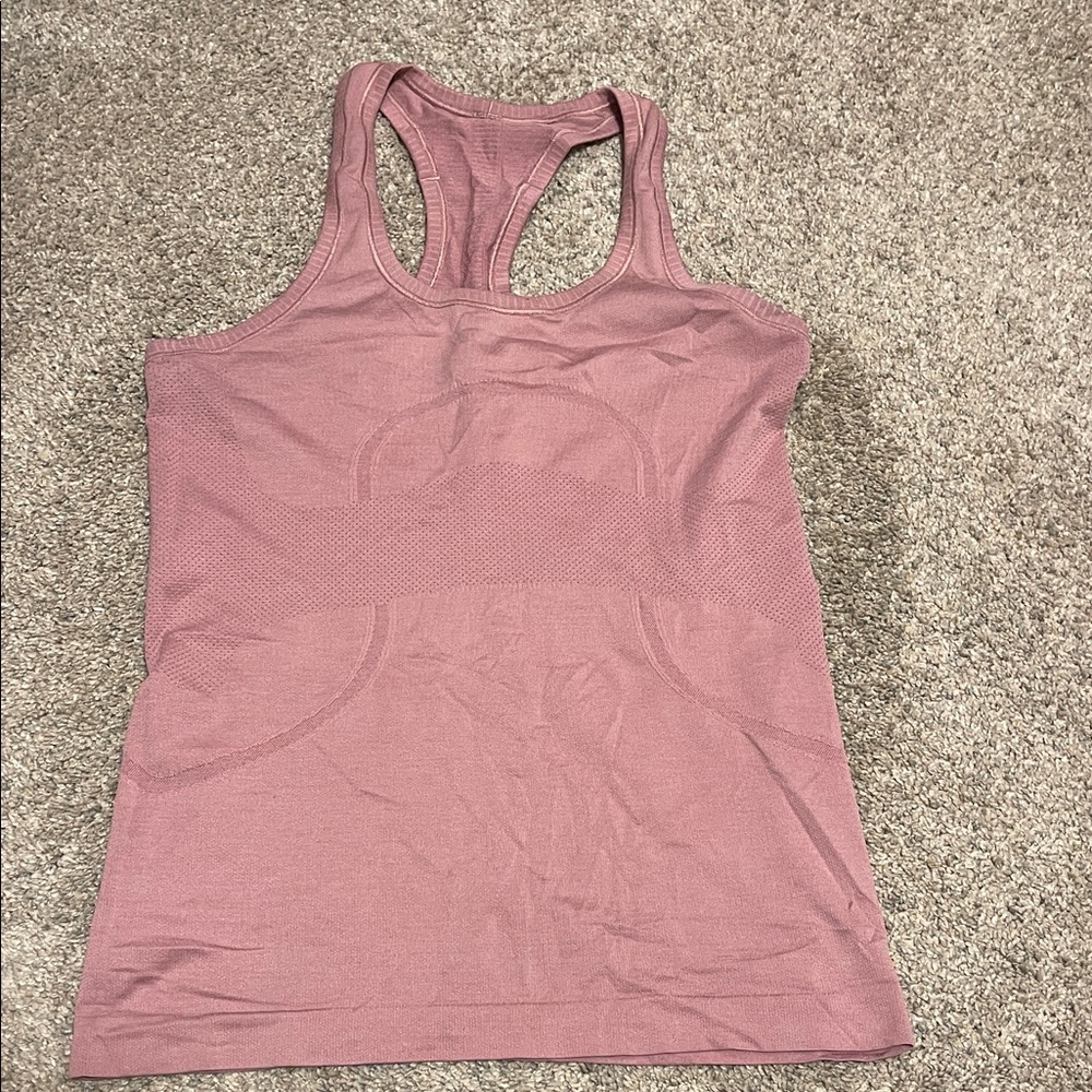 Lululemon Pink Racerback Tank Top